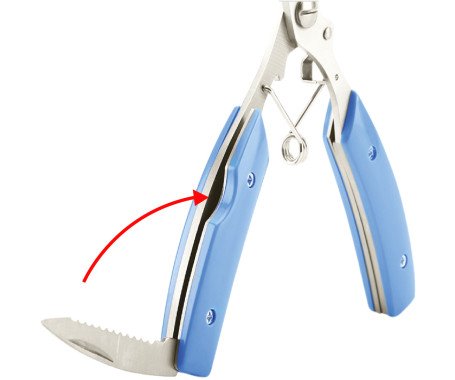 AQUA MARINE - 6.5" Multiplier Split Ring Pliers